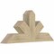 Ekena Millwork Saratoga Rough Sawn Timber Gable Bracket, Douglas Fir, 48"W x 22"H x 6"D x 6"F, 11/12 Pitch GBW048X22X0606SAR00RDF - alternate 4